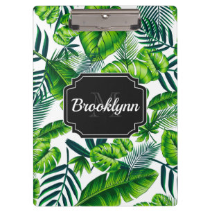 Tropical Pattern Clipboard