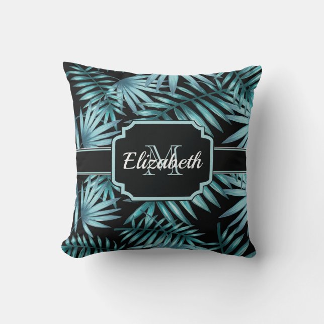 Tropical Pattern Cushion (Front)