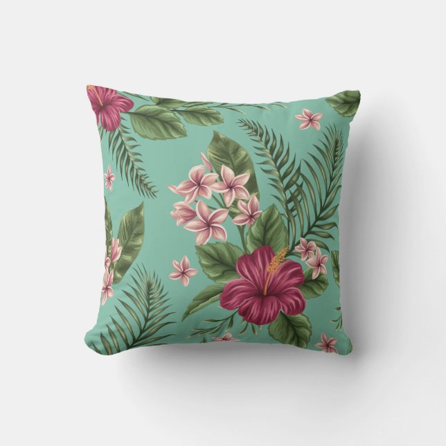 Tropical pattern cushion (Front)