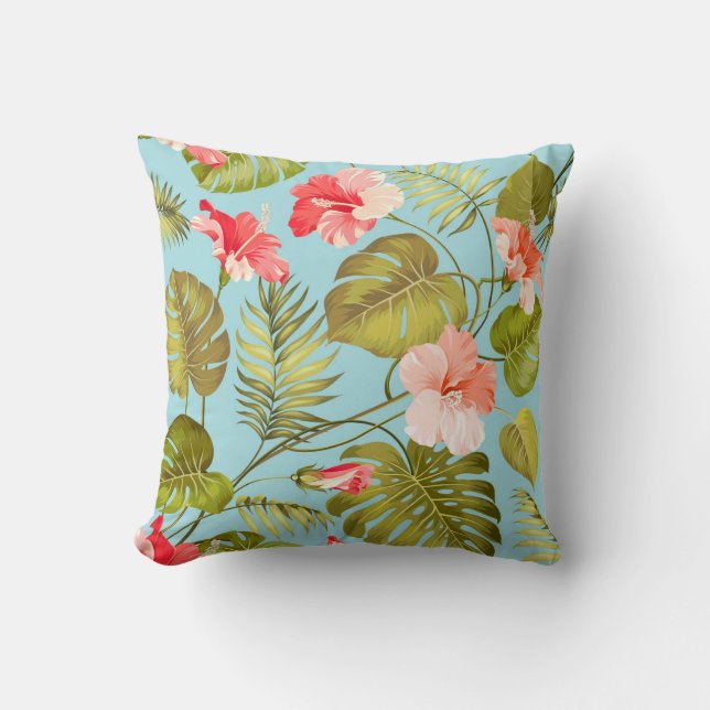 Tropical pattern cushion (Front)