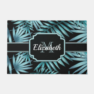 Tropical Pattern Doormat
