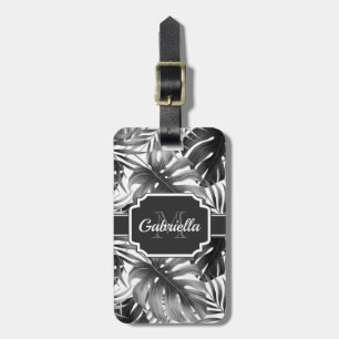 Tropical Pattern Luggage Tag