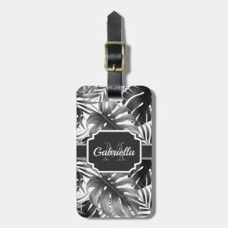 Tropical Pattern Luggage Tag