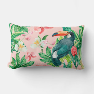 Tropical Pattern Lumbar Cushion