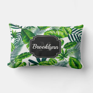 Tropical Pattern Lumbar Cushion