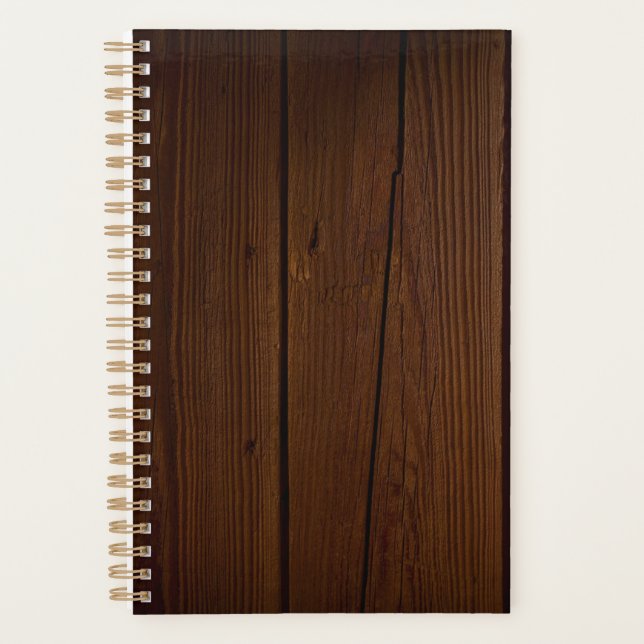  Tropical  Pattern Monogram  Planner (Front)