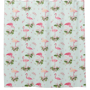 Tropical Pattern Shower Curtain