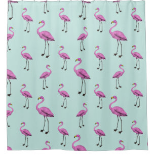 Tropical Pattern Shower Curtain