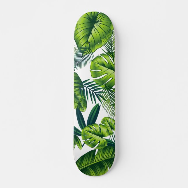 Tropical Pattern Skateboard (Front)