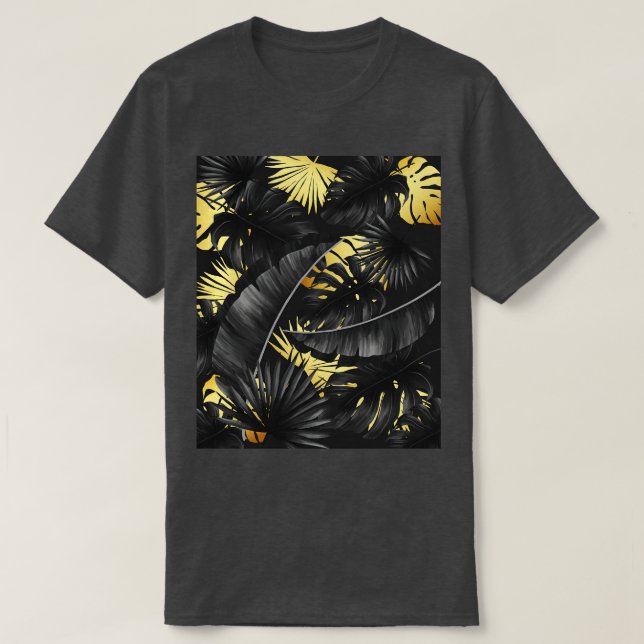 Tropical Pattern T-Shirt (Design Front)