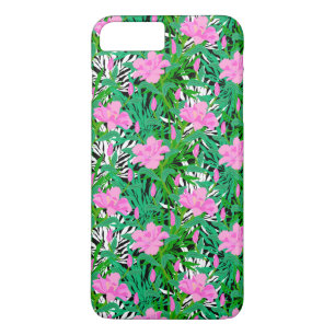 Tropical Pattern With Jungle Flowers Case-Mate iPhone Case
