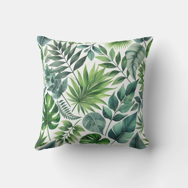 tropical patterns  cushion (Back)