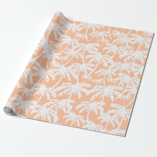 Tropical Peach Fuzz Pantone Color of the Year 2024 Wrapping Paper