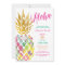 Tropical Pineapple Bridal Shower Invitation