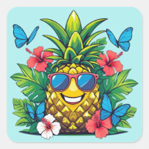 Tropical Pineapple Butterfly