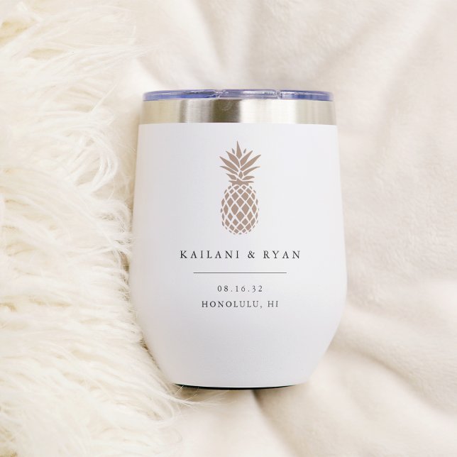 Tropical Pineapple Destination Wedding Favour (Creator Uploaded)