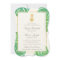 Tropical Pineapple Gold Wedding Invitations