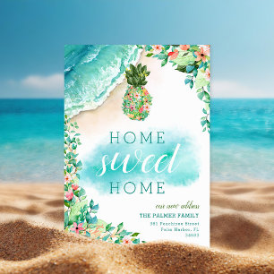 Tropical Pineapple Magnetic Moving Announcement