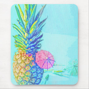 Tropical Pineapple Mouse Pad