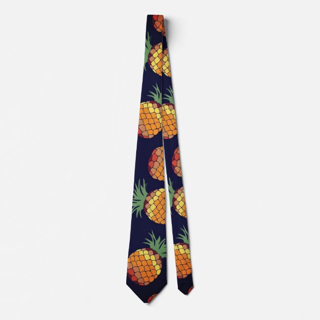 Tropical Pineapple Necktie (Front)