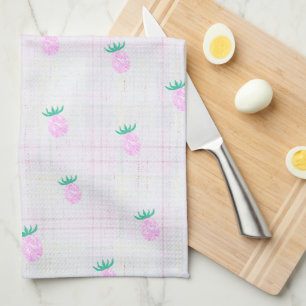 Tropical Pineapple Oasis Tea Towel
