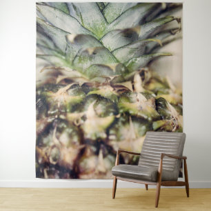 Tropical Pineapple Photography Backdrop Tapestry