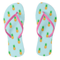 Tropical Pineapple Print Beach