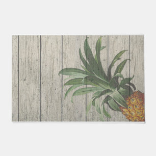 Tropical Pineapple Retro Vibes Doormat