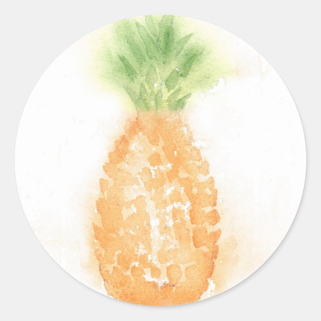 Tropical Pineapple Sticker (Front)