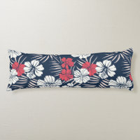 Tropical Pink and Navy Floral