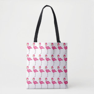 Tropical Pink Flamingo Flamingos Bird Print Bag