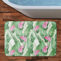 Tropical Pink Floral Greenery