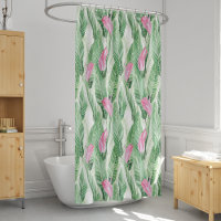 Tropical Pink Floral Greenery