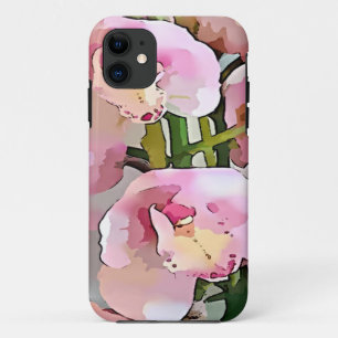 Tropical Pink Orchid Flower Case-Mate iPhone Case