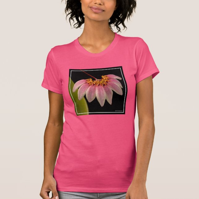 Tropical Pink Orchid T-Shirt (Front)