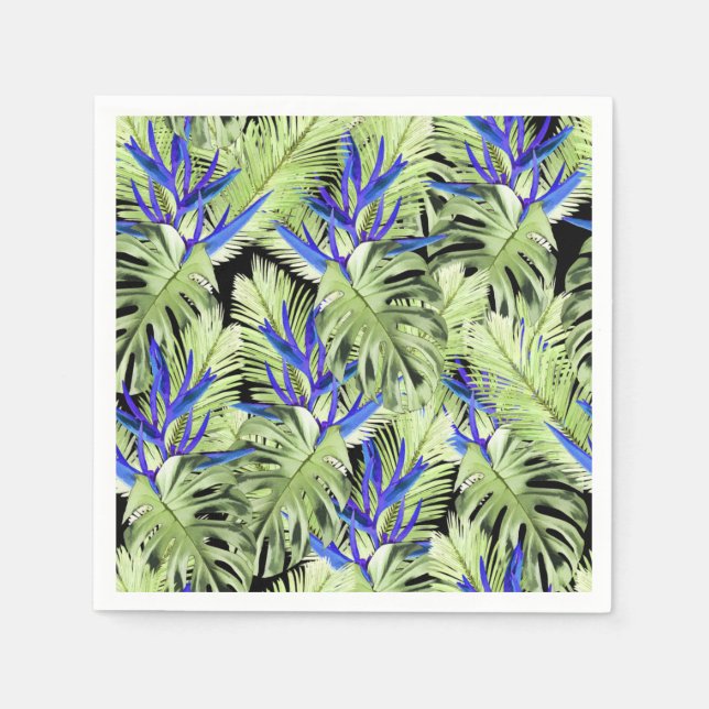 Tropical plant 2 . napkin (Front)