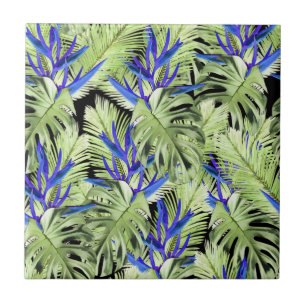 Tropical plant 2 tile