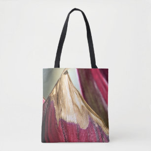 Tropical plant dried and curled - tote bag