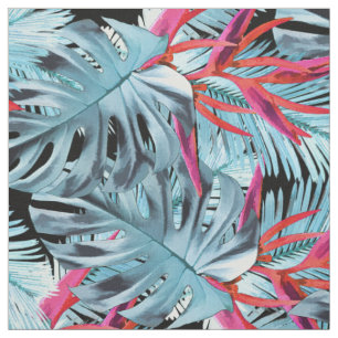 Tropical plants 1 fabric