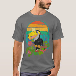 Tropical Plants Birdwatching Ornithology Lover Exo T-Shirt