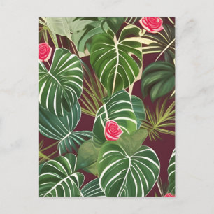 Tropical Plants Postcard