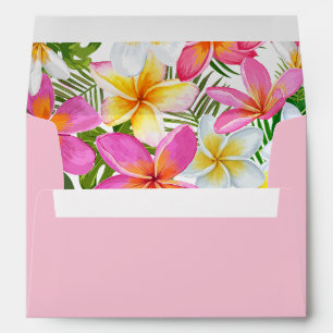 Tropical Plumeria Temple Tree Envelope