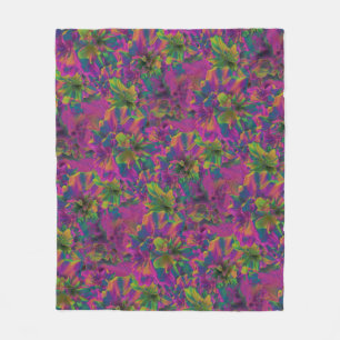tropical polymer : fleece blanket
