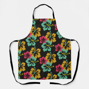 Tropical Print Apron