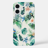 Tropical Print Hawaii iPhone Case