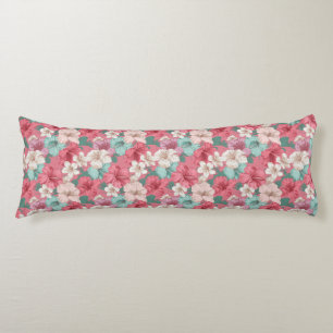 Tropical Print Interior Design Botanical Neck Body Cushion
