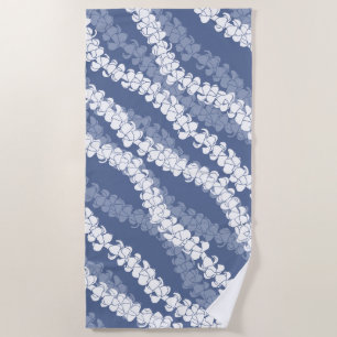 Tropical puakenikeni beach towel