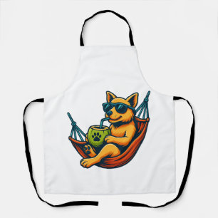 Tropical Pup Vibes Apron