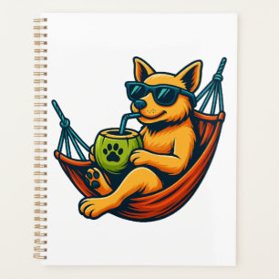 Tropical Pup Vibes Planner