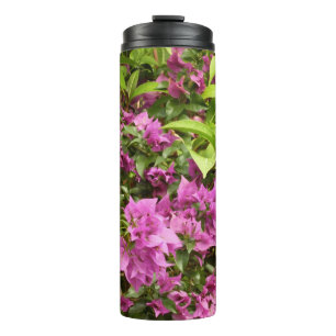 Tropical Purple Bougainvillea Thermal Tumbler